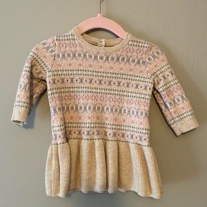 GAP baby sweater dress